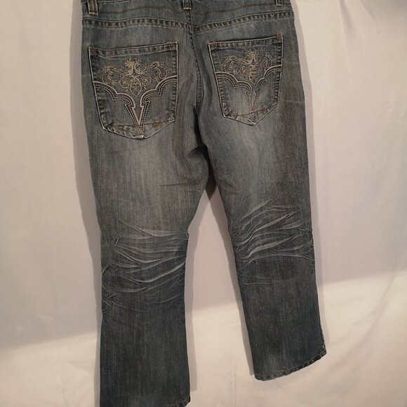 Established 1946 Denim Ladies Medium Wash Blue Jeans - Picture 2 of 8